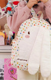 KYLETHOMASW  -  Cartoon Big Rabbit Ear Mochila Large Capaci Bag Student Mochilas Mujer 2026 New Hit Color Bolsas Bags for Woman Backpack
