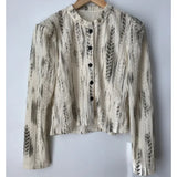 Kylethomasw Vintage O-neck Hollow Loose Casual Long-sleeved Shirt Women Autumn New High Street Contrast Color Tie-dye Knitted Tops