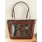 KYLETHOMASW  -  New Large Capacity Sac Femme Transparent Ita Bags for Woman Shoulder Bag Tote Bolsas Spacious Durable Bolsa Fashionable Bolso