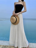 KYLETHOMASW  -  Summer Spring 2025 New Women Elegant French Style Dress Chic Female Off Shoulder Vestidos Summer Casual Vacation Beach Robes