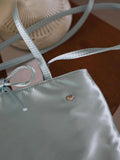 KYLETHOMASW  -  Hot Girls Satin Pink Shoulder Bags Women Fairycore Aesthetic Large Capacity Handbag Tote Bag Female Versatile Y2k Bags