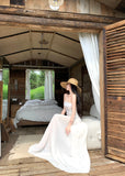 KYLETHOMASW  -  Chic Beach Vacation Long Dress Shiny Sequin Tulle Floor-Length Off-Shoulder Women's Dress Summer High-End Sensation Gown
