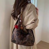 KYLETHOMASW  -  New Chinese Style Vintage Print Women's Handbags Grunge Fashion Office Lady Shoulder Bag Y2k Luxury Design Crossbody Bags