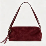 KYLETHOMASW  -  High Quality Small Zipper Chic Lady Hand Bags Design Suede Vintage Luxury Handbag for Women