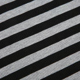 KYLETHOMASW  -  Fashion striped contrasting round neck basic long sleeved spicy girl slim fit versatile slimming casual short top