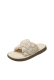 KYLETHOMASW  -  Summer New Slippers Female Casual  Rhombus Platform Slippers Fashion Plaid Flat Sandals Slipper Outdoor Shoe