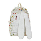 KYLETHOMASW  -  Cartoon Kawaii Cute Rabbit's Ears Backpack Casual High-capacity Y2k Simple Chic Backpacks All Match Backpacks for Women Students