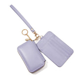 KYLETHOMASW  -  Retro Korean Style Women Short Wallet Purse Short Clutch Card Bag Zipper Multi-function Coin Pouch Card Storage Bag