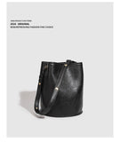 KYLETHOMASW  -  Retro Niche Design Versatile for Outdoor Commuting One Shoulder Crossbody Bucket Bag