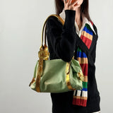 KYLETHOMASW  -  Vintage Green Tote Bag Women Hot Girl Faux Crocodile Large Capacity Underarm Bag Ladies Harajuku Y2K Aesthetics Shoulder Bag New