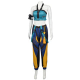 KYLETHOMASW  -  Anime Cosplay Costume Suit for Zoey Halloween Carnival Party Roleplay Accessories Women Uniform Props Print Outfit