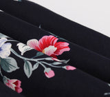 KYLETHOMASW  -  New Vintage Elegant Floral Party Cami A-Line Dress 50s 60s Women Summer Fashion Spaghetti Strap Shirred Back Retro Dresses
