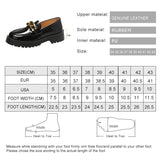 Kylethomasw Women Shoes Spring 2024 New Relly Leather Loafers Women Retro Bite Thick-soled Non-slip Round Toe Women Shoes