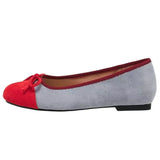KYLETHOMASW  -  New Designer Suede Ballet Flats Women Cute Bow Decorated Women Loafers Elegant Mary Jane Shoes for Girls Comfortable Women Shoes