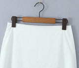KYLETHOMASW  -  French Style Irregular Summer Midi Skirt Lace White 100% Cotton A-line Casual Women Long Ruffles Y2K Vocation Ladies Skirt Falda