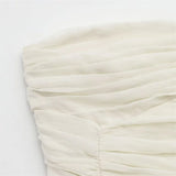 KYLETHOMASW  -  women's flared skirt strapless dress with backless decoration for spring and summer new women's clothing