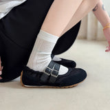 KYLETHOMASW  -  Autumn New Ballet Sports Mary Jane Retro Shoes for Women Design Sense Single Shoes for Women