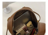 KYLETHOMASW  -  Japanese Cute Fashion Cartoon Embroidery Kawaii Puppy Pu Leather Large Capacity Backpack Student Schoobag Travel Storage Bag