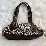 KYLETHOMASW  -  New Women's Motorcycle Style PU Leather Boston Bag Single Zipper Shoulder All-Match Portable Shoulder Bag