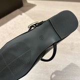 KYLETHOMASW  -  Shoes for Women New Fashion Medium Heeled Women Single Shoes Soft and Comfortable Red Ballet Shoes Zapatos De Mujer