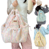 Kylethomasw Trendy Backpack Tarvel Rucksack Comfortable and Easy to Carry Suitable for Girls