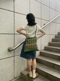 Kylethomasw Harajuku Washed Vintage Blue Denim Skirts Spring New High Waist Skirt for Women Y2k E-Girl Mid-length A-line Faldas Mujer