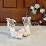 KYLETHOMASW  -  Women's Summer Sandals Y2K Heels Lolita White Women's Shoes Mary Jane Shoes Luxury Shoes Woman Designer Weddings Bridal Shoes