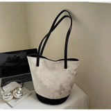 KYLETHOMASW  -  Tote Bag for Women New Style Fashionable and Versatile College Student Commuting One Shoulder Class Bucket Bags