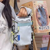 KYLETHOMASW  -  Women Small Drawstring Crossbody Bag New Trend Travel Fashion Outdoor Handbags and Purses Sports Phone Shoulder Bags