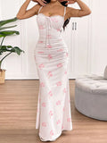 KYLETHOMASW  -  New Women Dress Sexy Backless Sleeveless Sling Dresses Summer Streetwear Fashion Print Elegant Lady Casual Slim Dresses Clothing