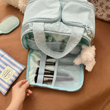 KYLETHOMASW  -  Multi-pouch Travel Cosmetic Bag Waterproof Multifunction Makeup Pouch Bag Handbag Toiletries Organizer Travel Wash Bag Outdoor