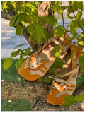 KYLETHOMASW  -  Fashion Sewing Lace-up Design Ballet Flats Women Retro Square Toe Narrow Band Buckle Sneakers Comfortable Soft-soled Casual Shoe