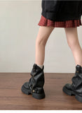 KYLETHOMASW  -  Autumn Women's Knee High Boots Western Round Toe Long Boots Women Western Shoes Chunky Heel Platform Women