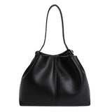 KYLETHOMASW  -  Women's Leather Drawstring Bucket Bag Minimalist Sweet Aesthetic Daily Crossbody Shoulder Bag Handbags and Purses