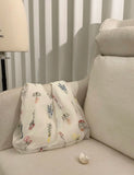 KYLETHOMASW  -  Flower Embroidery Bag Versatile Yarn Shoulder Bags