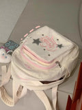 KYLETHOMASW  -  Lightweighte Star Mochila Cute Teenage Girls Backpack Portable Commuter Bag 2025 New Mini Mochilas Mujer Bags for Woman