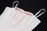 KYLETHOMASW  -  Summer Camis Skirt Women Two-Piece Set Sexy Sleeveless Strap Bodycon Camis Slim Lace Skirts Streetwear Partywear Sweet 2 Piece