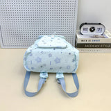 KYLETHOMASW  -  Women Small Nylon Cartoon Print Drawstring Backpack Casual Cute Flap Daypack for School & Daily Use New Trend Backpacks