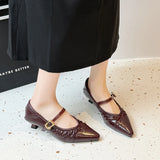 KYLETHOMASW  -  Pointed Toe High Heels Women Mary Jane Shoes Sexy Sandals 2025 Summer New Luxury Dress Shallow Shoes Fashion Pumps Mujer Zapatos
