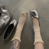 KYLETHOMASW  -  Comfortable Soft Breathable Cotton Summer Thin Split Toe Woman Mesh Socks Ice Cream Candy Color Two-Toed Japanese Tabi Sox