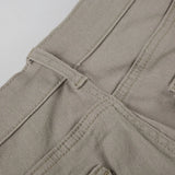 KYLETHOMASW  -  Hot Selling New Khaki Women Jeans Fashion Vintage Dark Gray Long Pants Casual Style Straight Leg Denim Trousers For Women