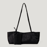 KYLETHOMASW  -  Elegant Floral Jacquard Underarm Bag Women Light Blue Satin Shoulder Bag With Small Pouch Vintage Ladies Daily Handbag Purse