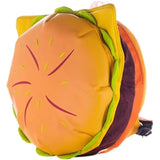 Kylethomasw Pu Leather Student Backpack Hamburger Kawaii Backpack High Capacity Cute Retro Women Bag School College Students