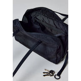 KYLETHOMASW  -  Nylon Bowler Bag, Regular Shoulder Bag, Top Handle Tote Bag with Key Leash, Simple Casual Commuter Work Bag, New Fashionable Han