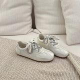 KYLETHOMASW  -  Women's Flats Shoes New Autumn Leather Shoes Ladies Moral Training Shoes Casual Flat Shoes Women Soft Sole zapatos de mujer