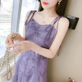 KYLETHOMASW  -  New Chiffon Dress Summer Dress Young Style High end Luxury Slimming Long Dress This Year's New High end Slimming Long Skirt