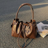 KYLETHOMASW  -  Large Capacity Tote Bag Women's Korean Commuter Shoulder Crossbody Bag Design Sensation Lightweight Unique Handbag