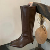 KYLETHOMASW  - Ashton Knee High Thin Heels Boots