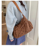 KYLETHOMASW  -  Korean Girl Heart Bow Printing Bag Female 2026 Sweet Fashion Luxury Design Crossbody Bagss Women Y2k Aesthetic Shoulder Handbags