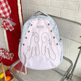 KYLETHOMASW  -  Student Mochila Star Dot Bag Preppy Style Mochilas Mujer Large Capaci Backpack Y2k Bolsas Feminina Unique Bags for Woman